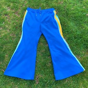 "Free People" wide leg lounge pants, L, EUC
